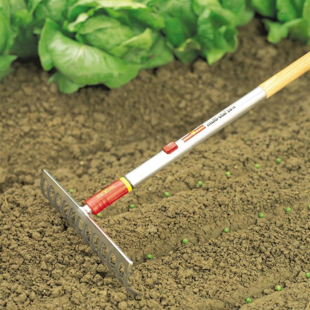 Load image into Gallery viewer, WOLF GARTEN Multi-Change Soil Rake - 30cm - Head Only