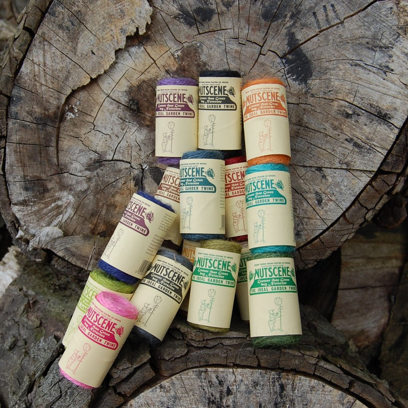 Load image into Gallery viewer, NUTSCENE® SCOTLAND Tiddler Twine set of 14 colours