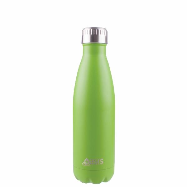 OASIS Drink Bottle 500ml Stainless Insulated - Matte Greenery **CLEARANCE**