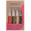 OPINEL Essentials 4 piece Kitchen / Knife Set - Red/Black (Loft)