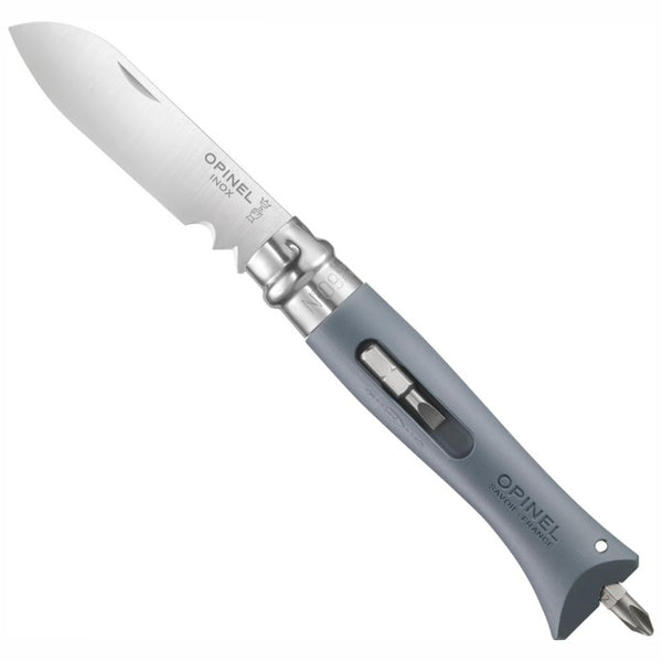 Opinel No. 9 Do It Yourself Folding Knife, Gray