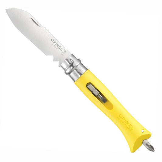 OPINEL N9 DIY Folding Knife - Yellow