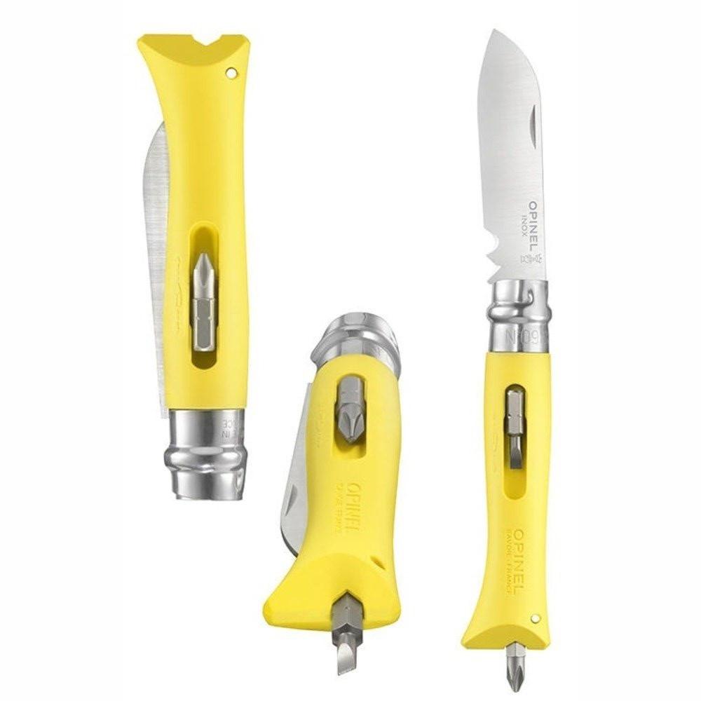 Load image into Gallery viewer, OPINEL N°9 DIY Folding Knife - Yellow