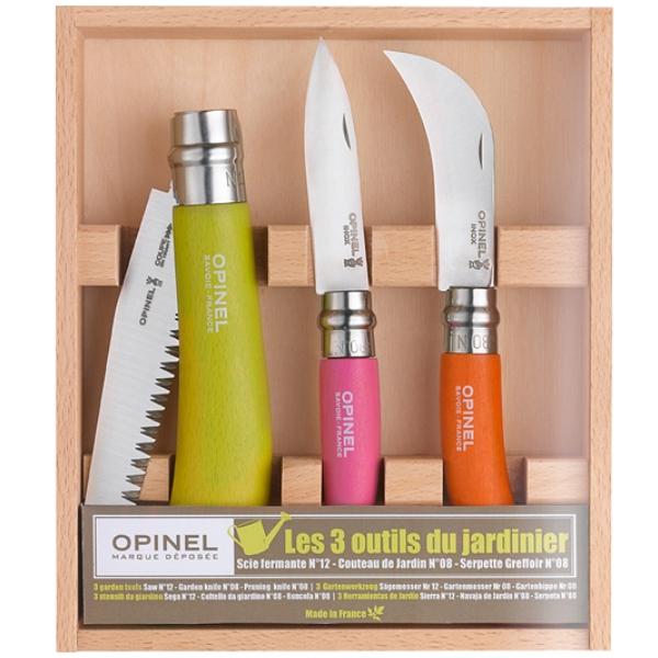 Load image into Gallery viewer, OPINEL Coloured Gardener Box Set