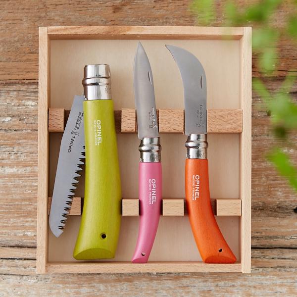 Load image into Gallery viewer, OPINEL Coloured Gardener Box Set