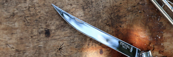 OPINEL Slim N°10 Ebony Wood Folding Knife