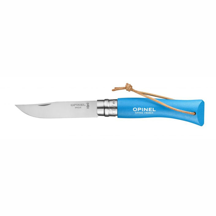 OPINEL N°7 Trekking Folding Knife - Cyan Blue