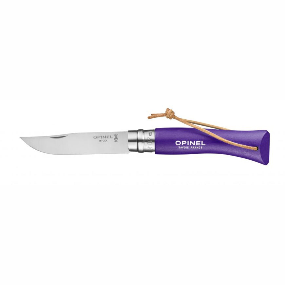 OPINEL N°7 Trekking Folding Knife - Violet Purple