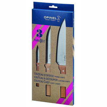 OPINEL 3 piece Trio Kitchen Knife Set