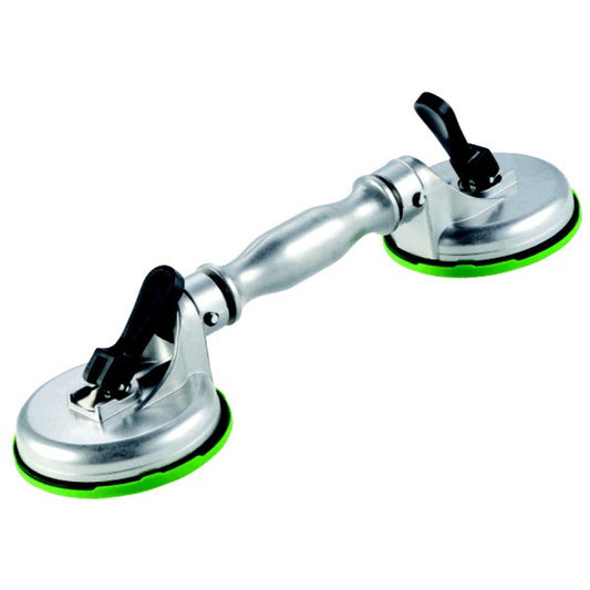 STONEX Double Cup Suction Glass, Tile and Stone Lifter - 117mm Cup