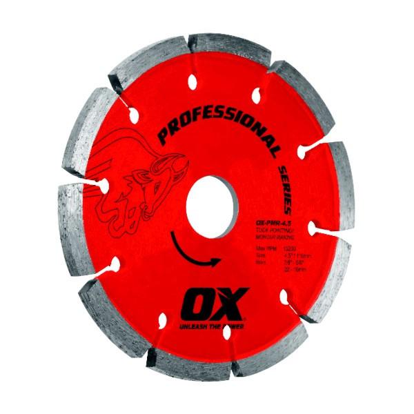 OX Trade PMR Tuck Pointing Masonry Diamond Blade