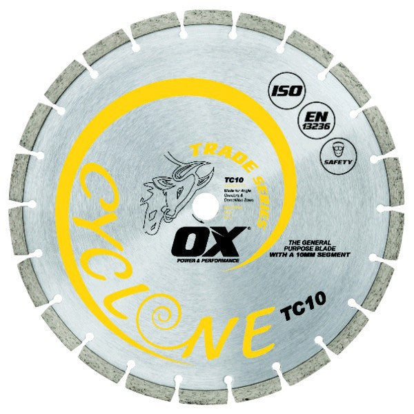 OX Trade TC10 Concrete Segmented Masonry Diamond Blade