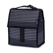 Load image into Gallery viewer, PACKIT® Freezable Lunch Bag 4.5L - GREY STRIPE ** Limited Stock**