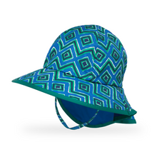 Load image into Gallery viewer, SUNDAY AFTERNOONS Kids&#39; Play Hat - Blue Solar Geodes