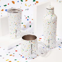 Load image into Gallery viewer, CORKCICLE x POKETO Stainless Steel Insulated Canteen 16oz (475ml) - White Terrazzo