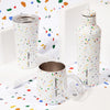 CORKCICLE x POKETO Stainless Steel Insulated Tumbler 16oz (475ml) - White Terrazzo **Limited Stock**