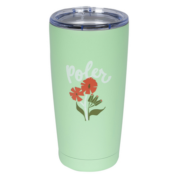 POLER Stainless Steel Insulated Tumbler 591ml Mint **Limited Stock**