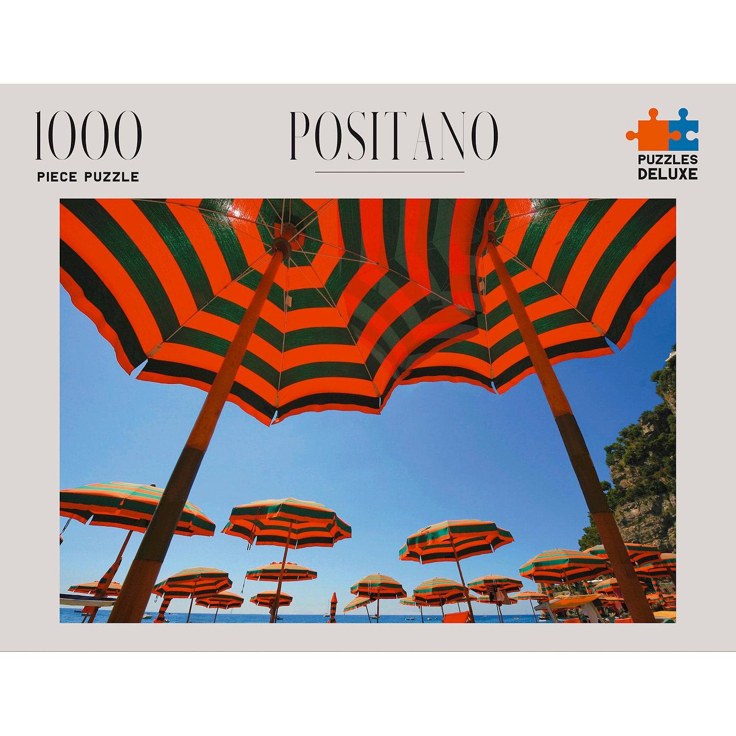 PUZZLES DELUXE 1000 Piece Jigsaw Puzzle - Positano, Italy
