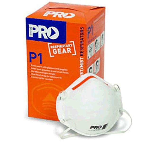 PROCHOICE P1 Dust Mask Respirator - 20 pack