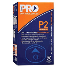 Load image into Gallery viewer, PROCHOICE P2 Dust Mask Respirator with Valve PC321 - 12 pack