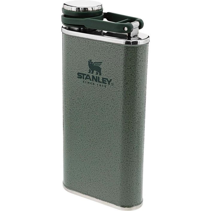 STANLEY CLASSIC Easy-Fill Wide Mouth Hip Flask - Hammertone Green