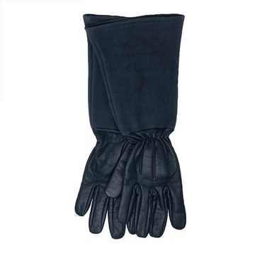 QUALITY PRODUCTS Scratch Protectors Gauntlet Gardening Glove Blue - Small - Pair