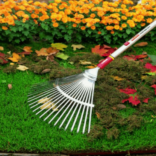 WOLF GARTEN Multi-Change Garden Tine Rake - Steel - Head Only