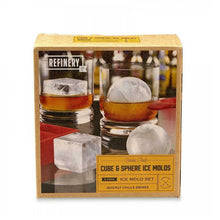 Load image into Gallery viewer, REFINERY &amp; Co Ice Molds - Cubes &amp; Spheres