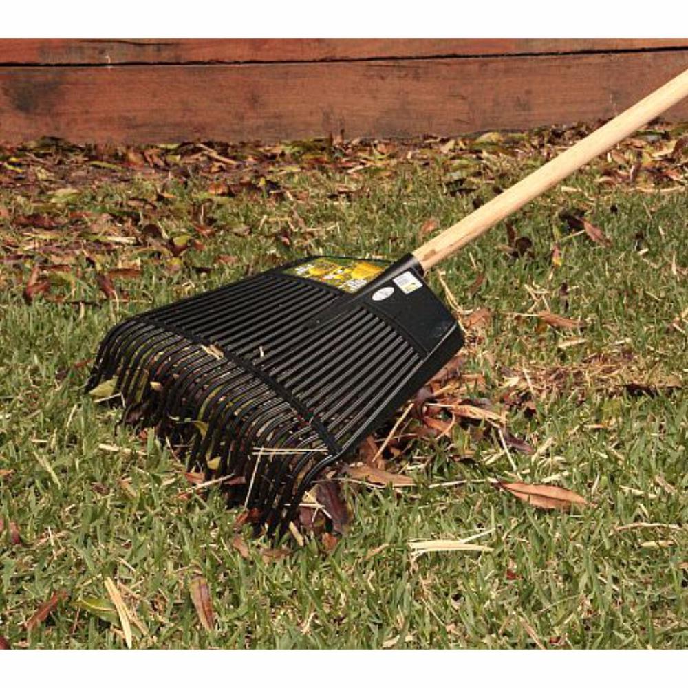 Load image into Gallery viewer, FRANZ JOST Plastic 2 in 1 Leaf Rake - 150cm Handle REGA26-600PA