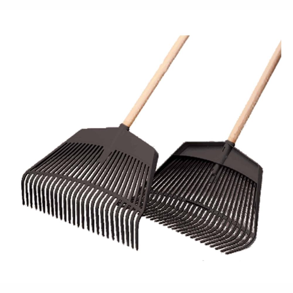 Load image into Gallery viewer, FRANZ JOST Plastic 2 in 1 Leaf Rake - 150cm Handle REGA26-600PA