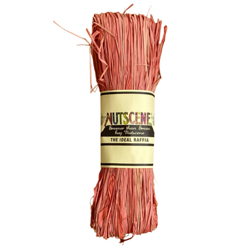 NUTSCENE SCOTLAND Raffia - Burnt Coral