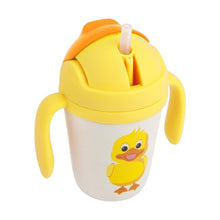 Load image into Gallery viewer, SUNNYLIFE NO PLASTIC FANTASTIC Eco Sippy Cup - Ducky **Limited Stock**
