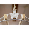SHEILA MAID 57" Ceiling Clothes Airer 4 Bar - White