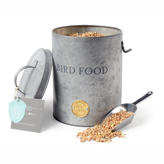 SOPHIE CONRAN Bird Food Tin - Galvanized