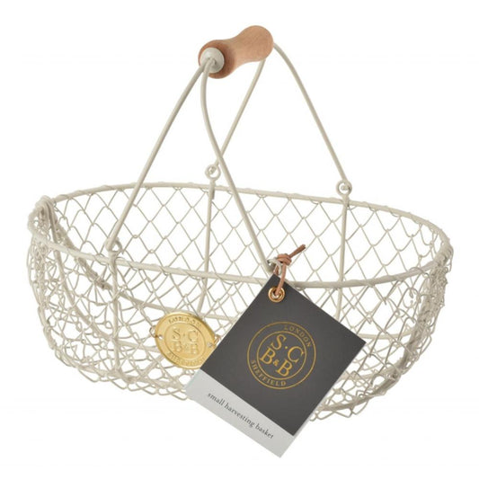 SOPHIE CONRAN Harvesting Basket - Small Buttermilk Cream