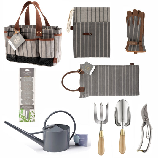 SOPHIE CONRAN Tool Set - Grey Ticking Deluxe