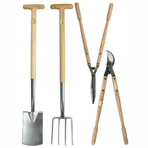 Esschert Design Copper-Plated Mini Tools Shovel/Rake, 1 Set