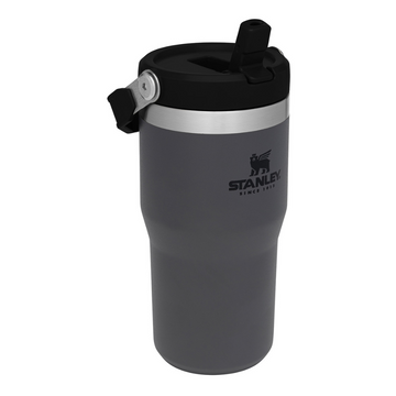 STANLEY 590ml The IceFlow Flip Straw Tumbler - Charcoal