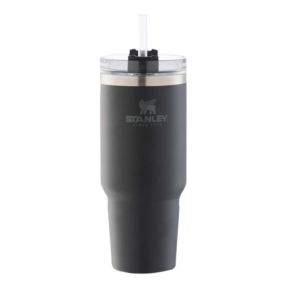 STANLEY ADVENTURE 890ml The Quencher Vacuum Insulated Tumbler - Gloss Black