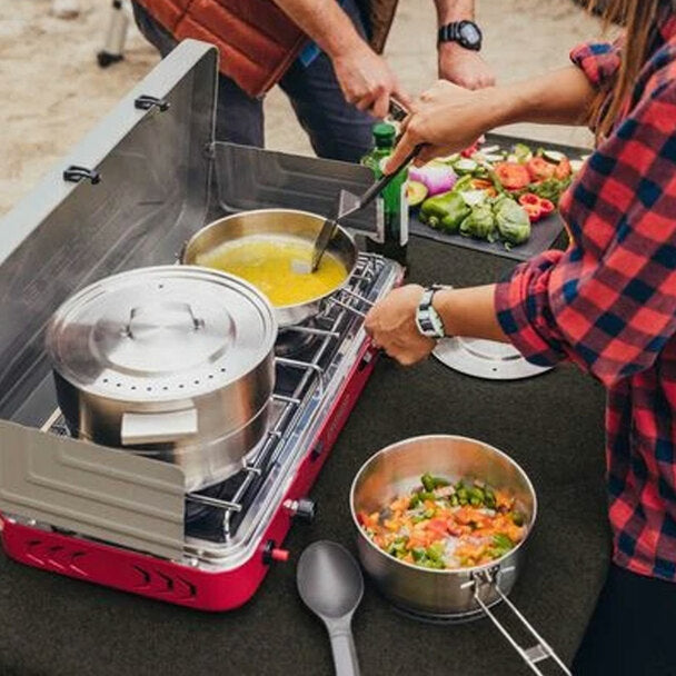 STANLEY ADVENTURE Camp Pro Cook Set - Brushed Stainless Steel