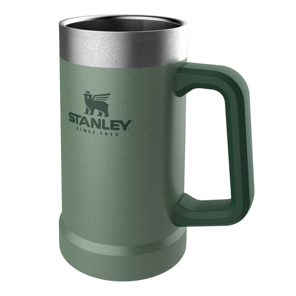 Stanley Adventure Big Grip Beer Stein 24oz/700ml Hammertone Green