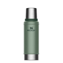 Load image into Gallery viewer, STANLEY CLASSIC 750ml The Legendary Insulated Vacuum Flask Hammertone Green - Small