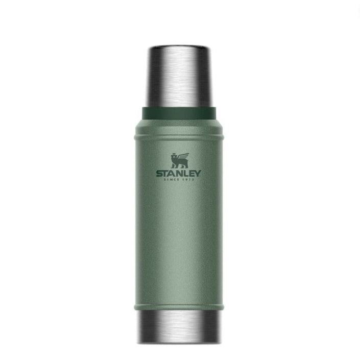 STANLEY CLASSIC 750ml The Legendary Insulated Vacuum Flask Hammertone Green - Small