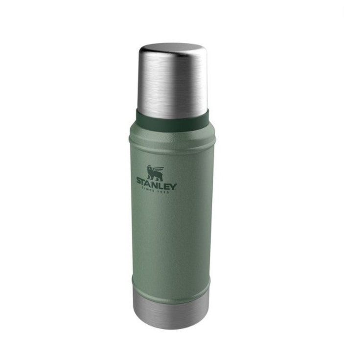 STANLEY CLASSIC 750ml The Legendary Insulated Vacuum Flask Hammertone Green - Small