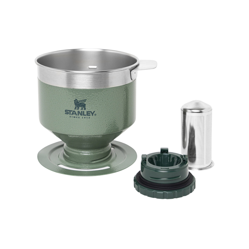 STANLEY Perfect Brew Pour Over Coffee Filter - Hammertone Green