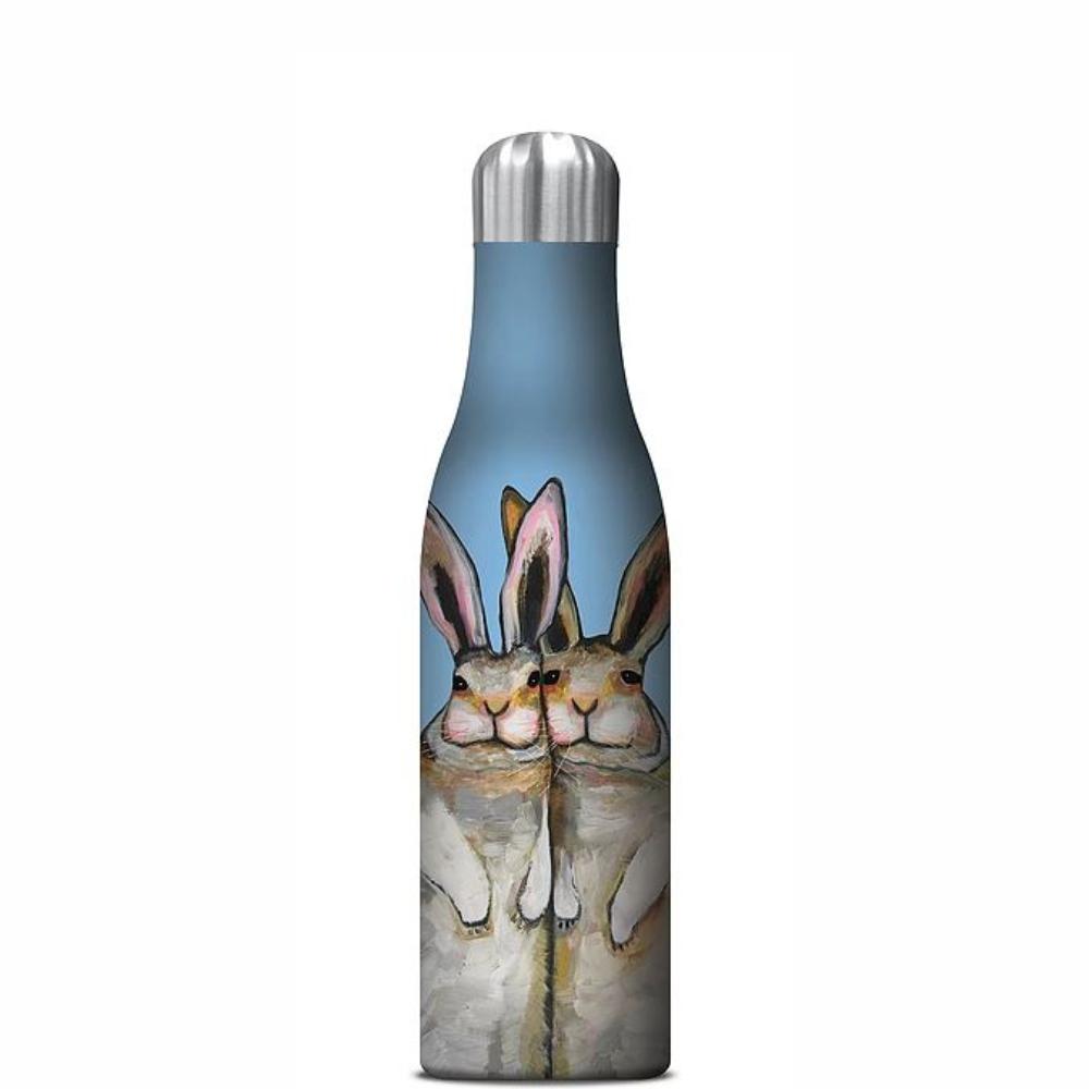STUDIO OH Insulated Water Bottle 500ml - Bunny Friends **CLEARANCE**