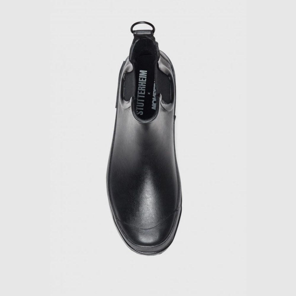 Load image into Gallery viewer, STUTTERHEIM Chelsea Rainwalker - Black / Black