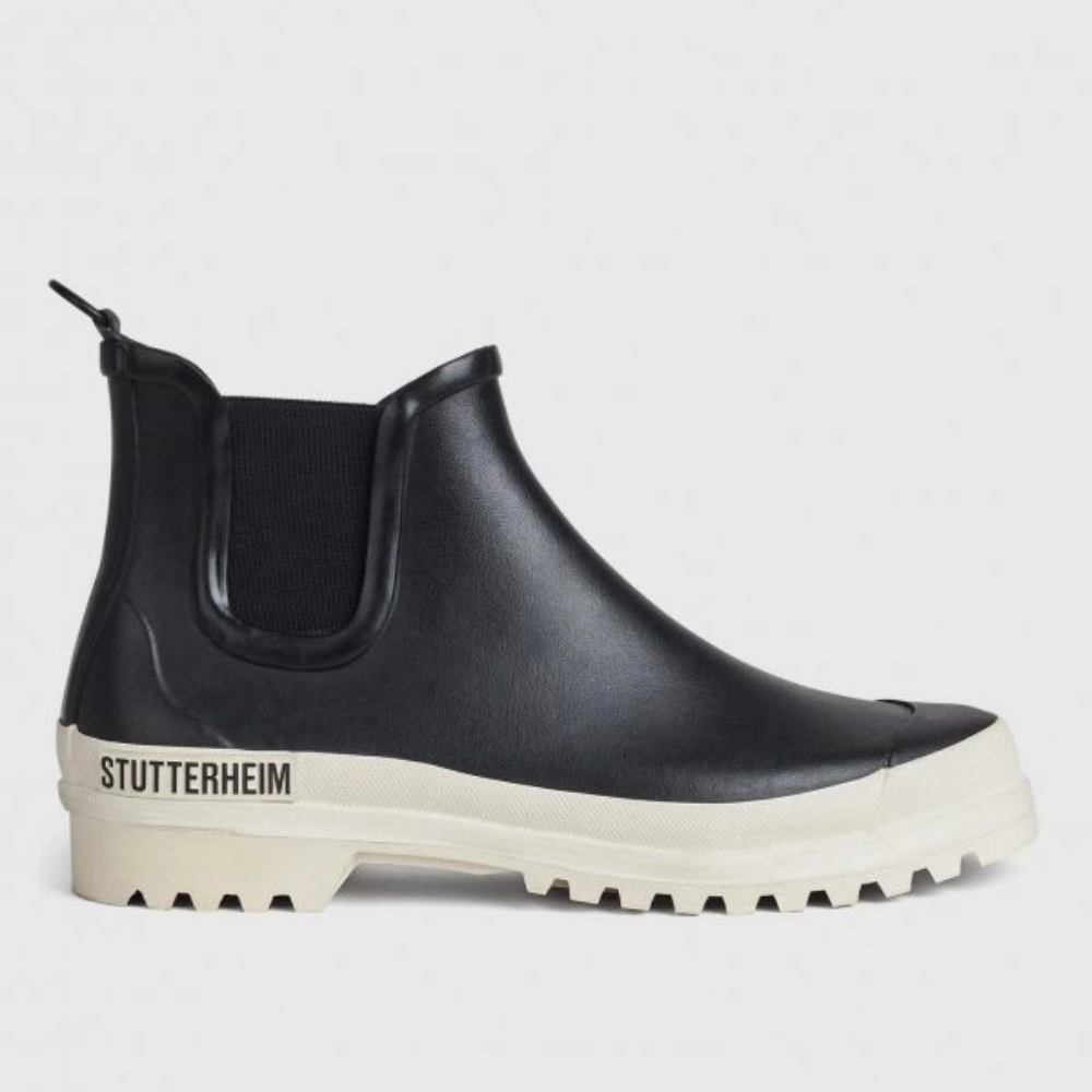 Load image into Gallery viewer, STUTTERHEIM Chelsea Rainwalker - Black / White