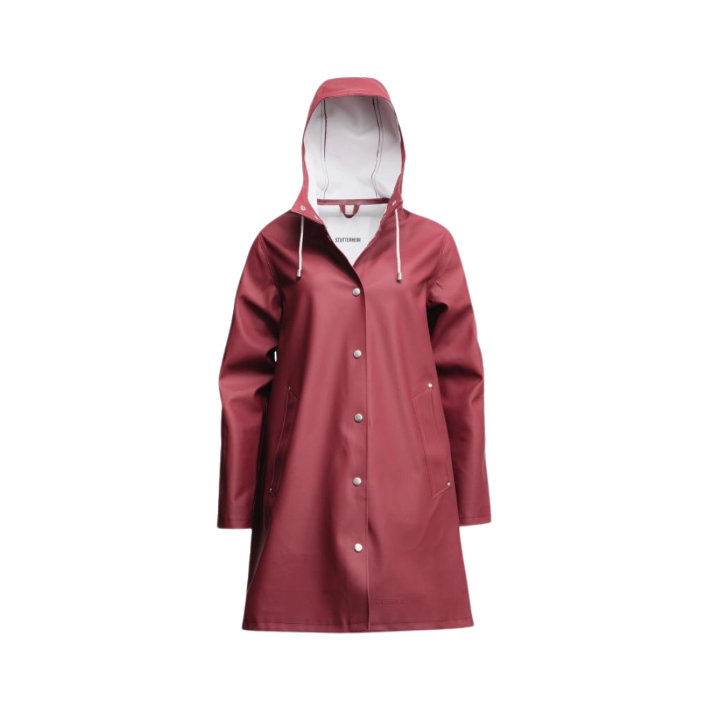 Load image into Gallery viewer, STUTTERHEIM Mosebacke Raincoat - Burgundy