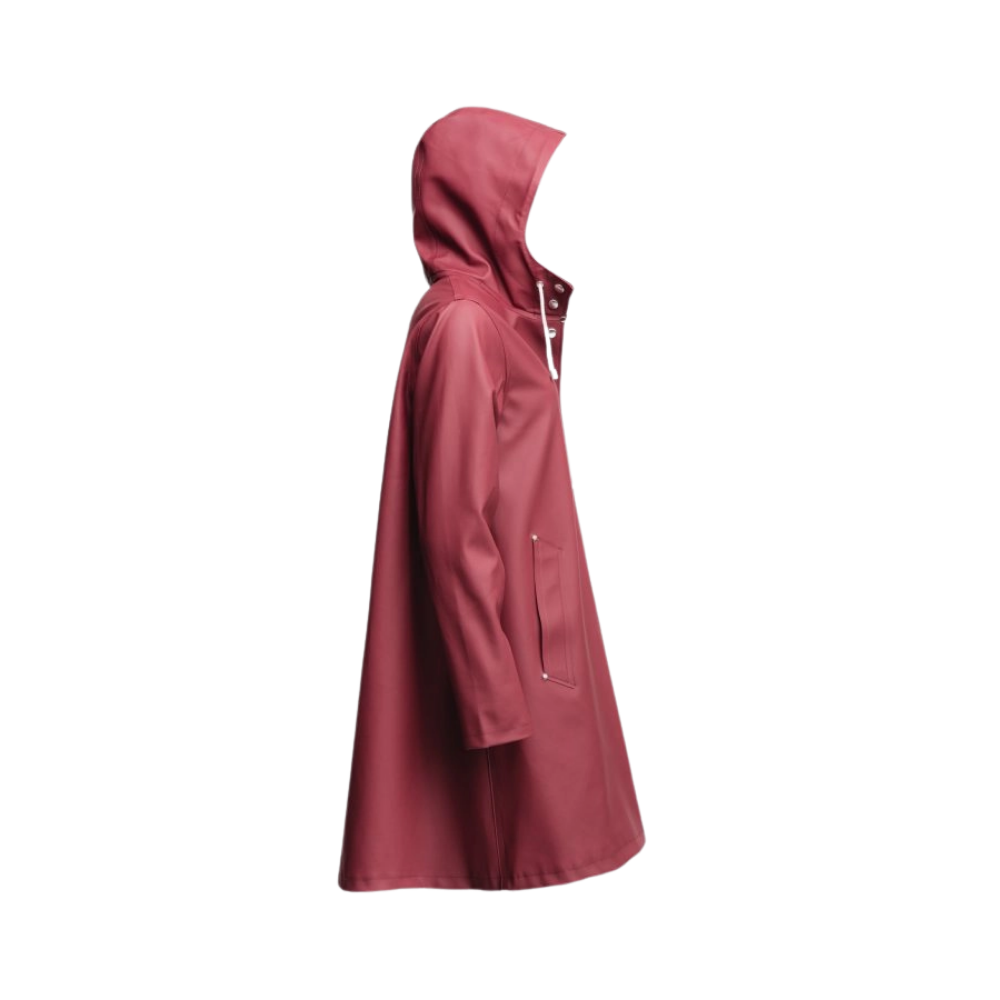 Load image into Gallery viewer, STUTTERHEIM Mosebacke Raincoat - Burgundy